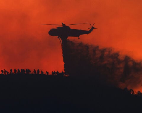 More than 17,000 under evacuation orders as Southern California wildfire threatens homes