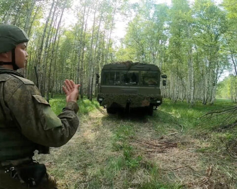 Russia says troops deliver nuclear warheads in major exercise