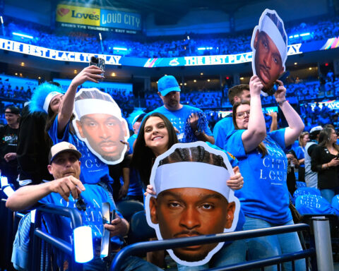 The goal for road teams in the NBA playoffs is to enjoy the quiet. In some arenas, it's hard to find