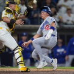 Andy Pages bests Mason Miller after an epic 9-pitch at-bat in 9th inning of Dodgers' win over Padres