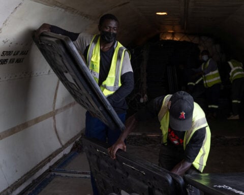 Congo's Ebola responders decry lack of medicine, masks, motorbikes