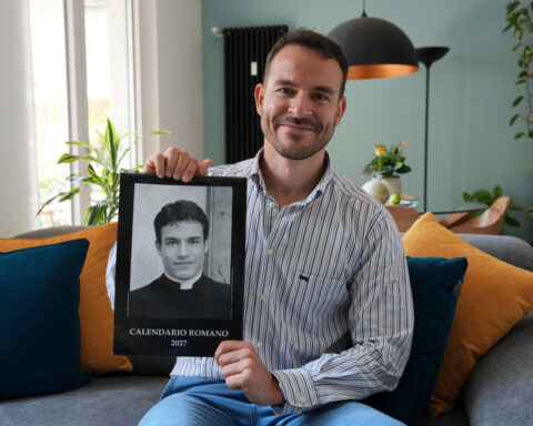 Holy deception: Rome's 'sexy priest' calendar star never set foot in a seminary