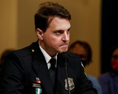 Police officers who guarded Capitol sue to block Trump's $1.8 billion 'slush fund'