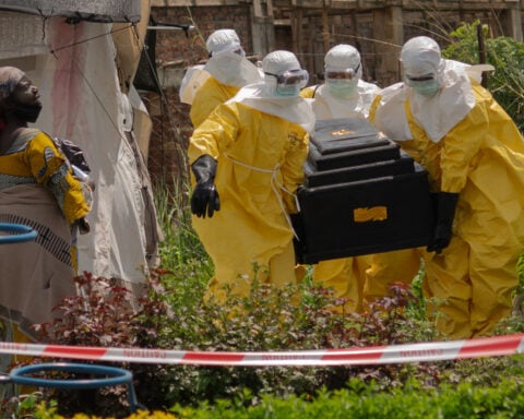 Ebola fears surge on the ground in Congo over rapid spread of a rare type