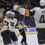 Golden Knights roll to early lead, hold off Avs 4-2 to open Western Conference Final