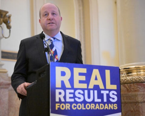 Colorado governor censured by own party over his decision to free election denier Tina Peters