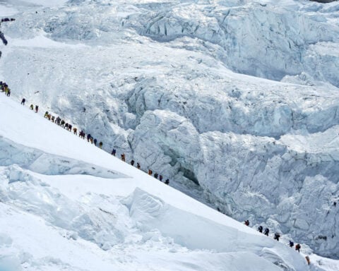 New record set as 274 climbers scale Everest’s south side in single day
