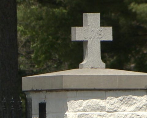 Police investigate decapitated animals left outside Holy Sepulchre Cemetery