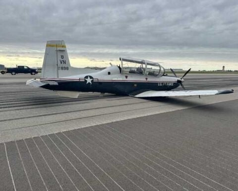 Aircraft from Vance Air Force Base makes emergency belly landing in Kansas