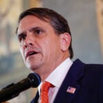 U.S. Senate Republicans meet with AG Blanche on Trump fund