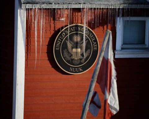 Greenlanders demonstrate against Trump as US diplomats open new consulate