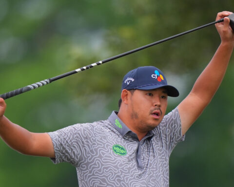 Brooks Koepka leads the Byron Nelson, with Scottie Scheffler lurking in his hometown event
