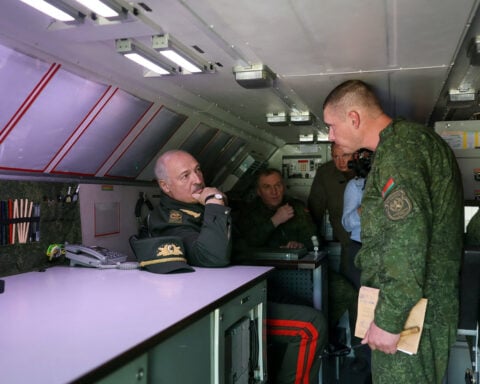 Lukashenko says Belarus will not be dragged into Ukraine war, but will defend itself with Russia