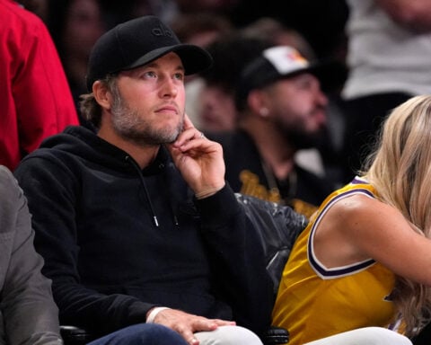 NFL MVP Matthew Stafford signs 1-year contract extension with Rams through 2027