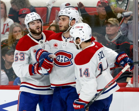 Canadiens pounce on Hurricanes early in 6-2 win to open Eastern Conference Final