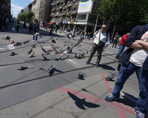 Serbia's protesting students renew pressure on Vucic with a big weekend rally