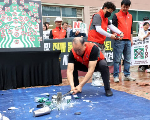 South Korean ministry to shun Starbucks vouchers in 'Tank Day' campaign backlash