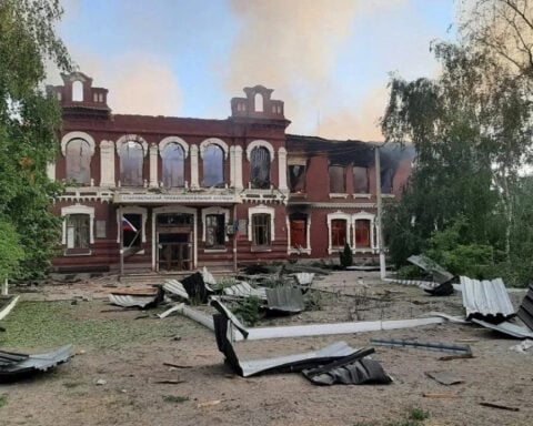 Four killed, 35 children injured in Ukrainian drone attack on Luhansk, Russian officials say