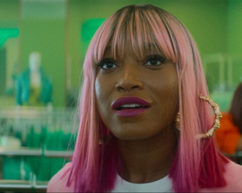 In the neon-drenched world of ‘I Love Boosters,’ fashion is for the people