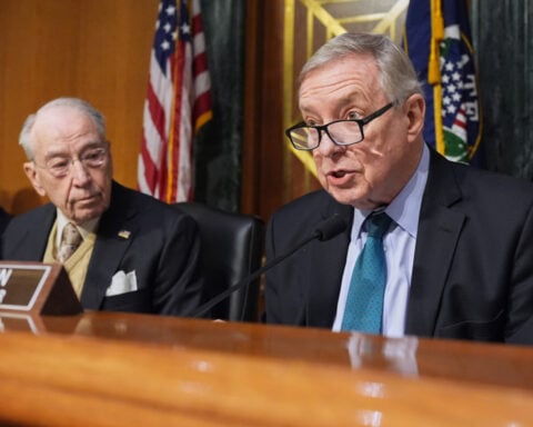 Senators from both parties push Hegseth for action on Ukraine aid