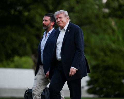 Trump says he will not attend son Donald Trump Jr.'s wedding