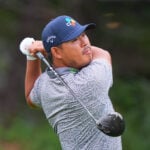 Si Woo Kim just misses history at Byron Nelson, settling for 60 after a bogey on the final hole