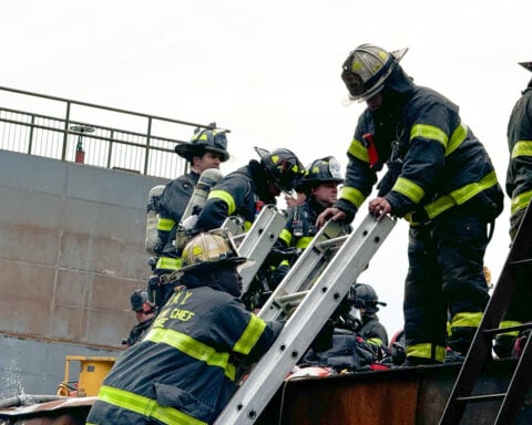 Investigators looking for cause of fatal New York explosion that also wounded over 30 firefighters