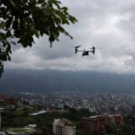 US conducts military drill over Venezuelan capital Caracas