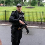 Law enforcement authorities are responding to reports of shots fired near White House