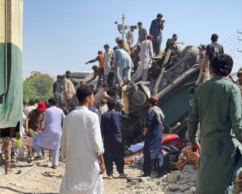 At least 24 killed in Pakistan train blast claimed by separatist militants