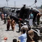 At least 24 killed in Pakistan train blast claimed by separatist militants