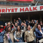 Turkish police storm offices of main opposition CHP party, firing tear gas and rubber bullets