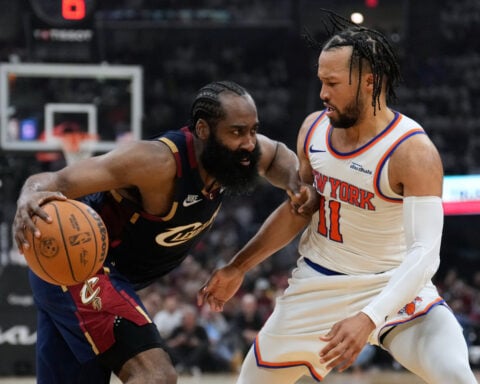 Knicks move within one win of NBA Finals with 121-108 victory over Cavaliers