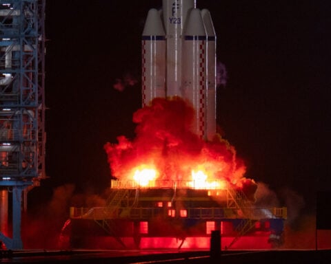 China launches Shenzhou 23 spacecraft with 1 of 3 astronauts set for yearlong stay