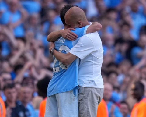 Premier League finale: West Ham relegated and Spurs stay up as Guardiola, Salah make emotional exits