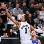 Wembanyama scores 33 points to help Spurs rebound and trounce Thunder 103-82 to even West finals