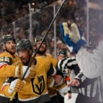 Hertl’s late winner caps Golden Knights’ wild 5-3 rally, giving them a 3-0 series lead on Avalanche