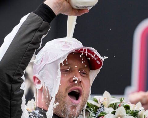 Felix Rosenqvist is savoring a busy schedule as the spoils of victory from his Indianapolis 500 win