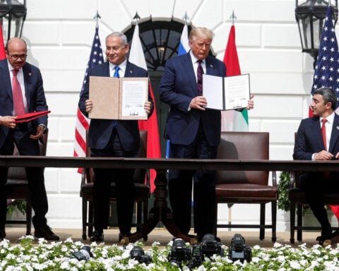 Trump links Abraham Accords to any Iran deal