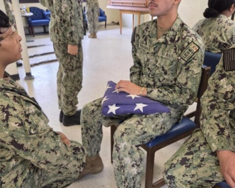 'It means a lot:' Navy funeral honor guard team trains to provide final honors to service members