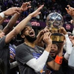 New York back in NBA Finals for first time since 1999 after beating Cleveland 130-93 to finish sweep