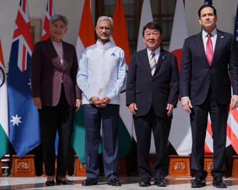 Australia-India-Japan-US Quad urged to address 'connectivity choke points'