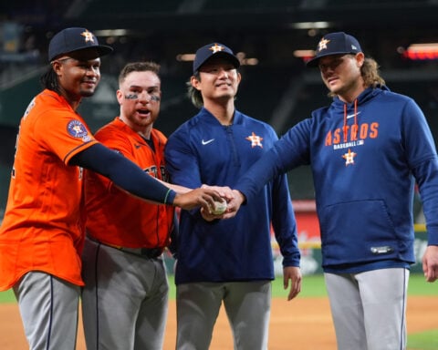 Astros starter Tatsuya Imai and 2 relievers throw combined no-hitter against Rangers