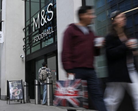 UK shop price inflation picks up, retailers ask government to help