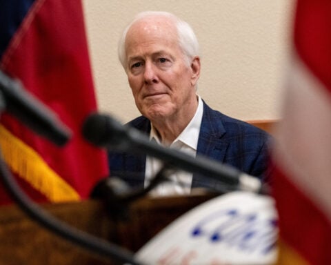 Cornyn fights for political life against Trump-endorsed Paxton in Texas
