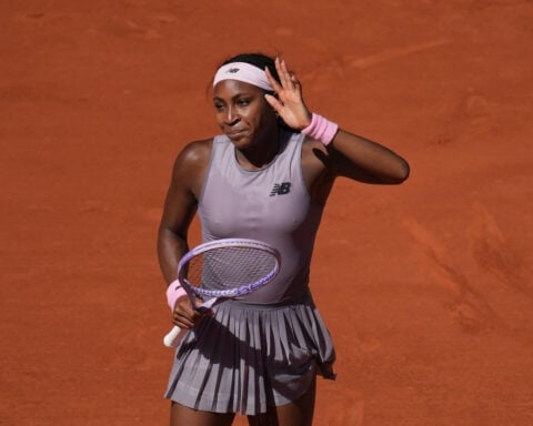 Coco Gauff involved in 'mini car accident' on her way to French Open match, still gets win