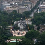 UFC fighting cage rises on White House lawn for bout celebrating America’s 250th anniversary