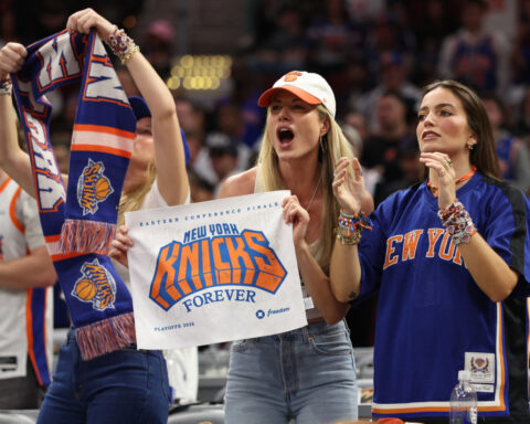'We want Wemby!' Knicks fans are chanting, and it's gotten noticed at the Western Conference finals