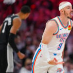 Thunder top Spurs 127-114 in Game 5, move a win away from a return to NBA Finals