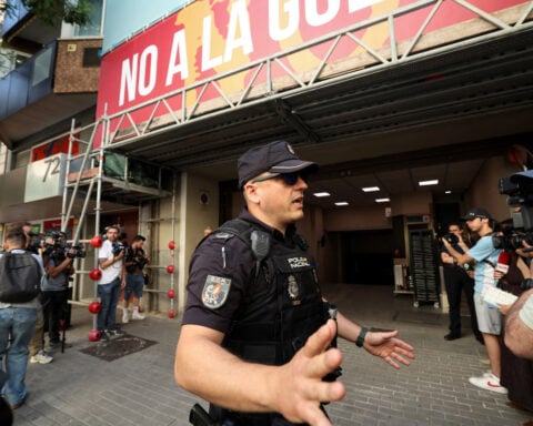 Police at Spain's ruling Socialists HQ as part of probe into ex party official